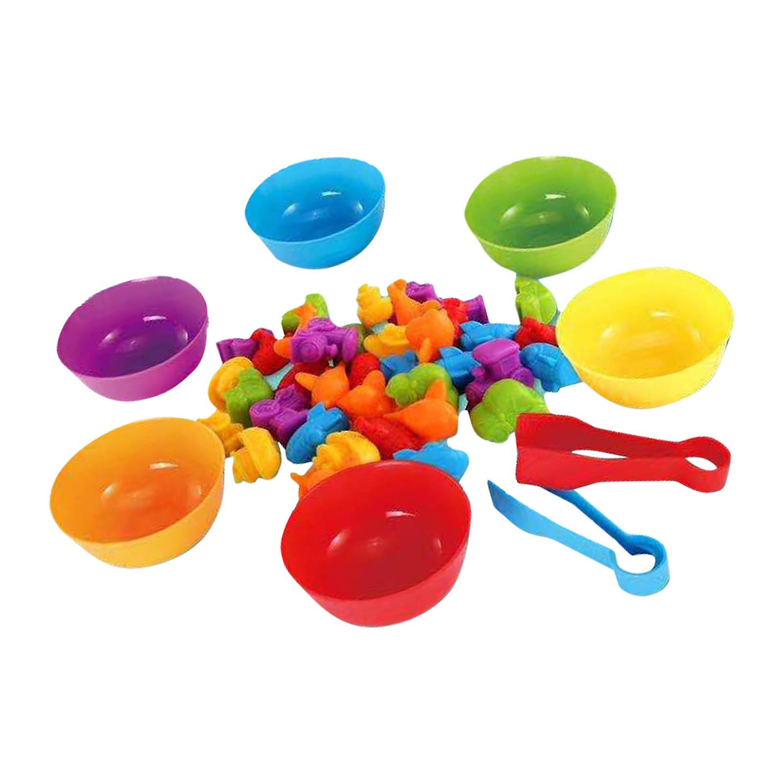 Toxic Free Children Counting Toy Plastic Educational Sorting Game