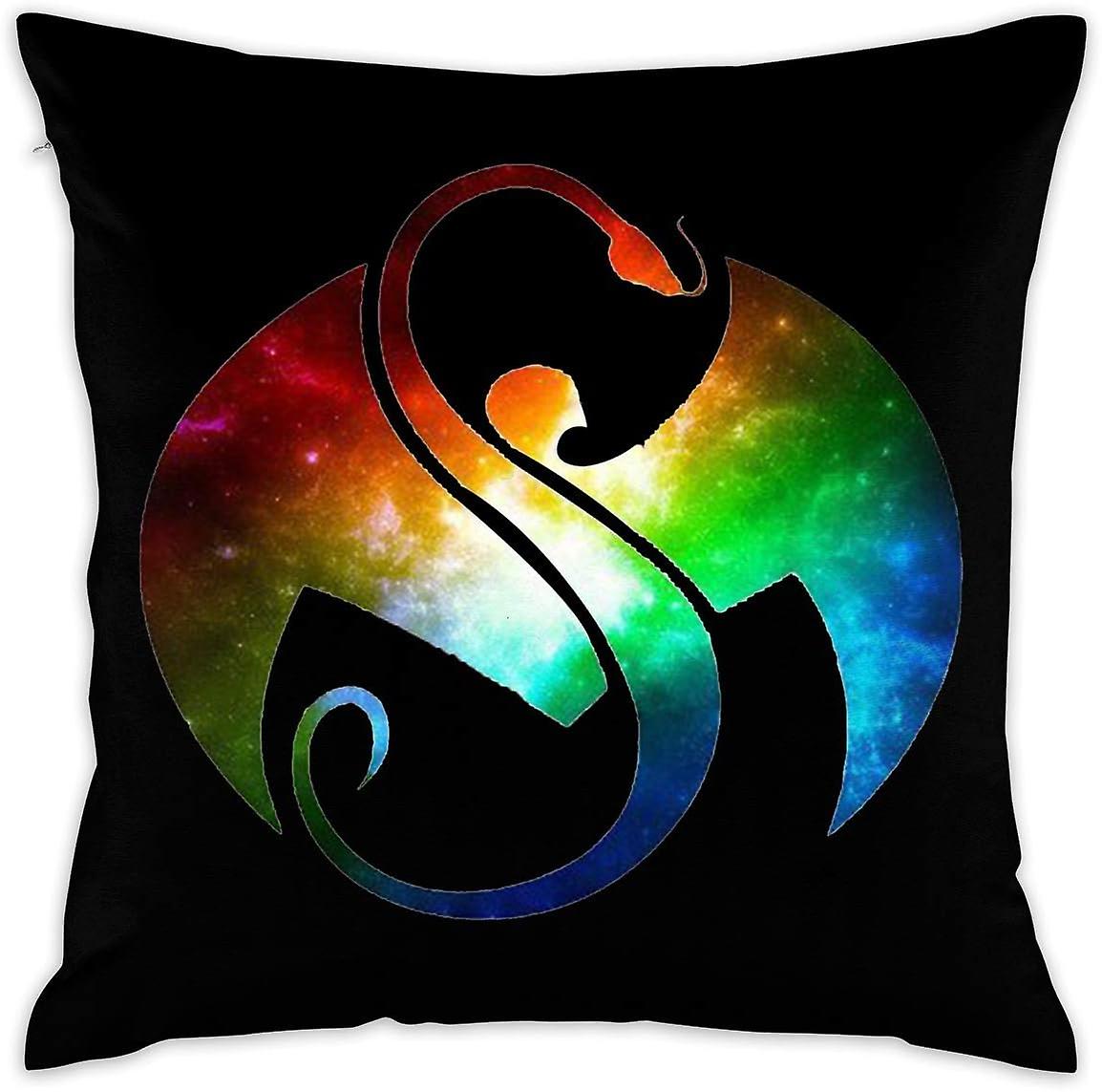 テックロゴ装飾クッションカバー枕カバーケース枕カバー45x45cm(18 "x18")