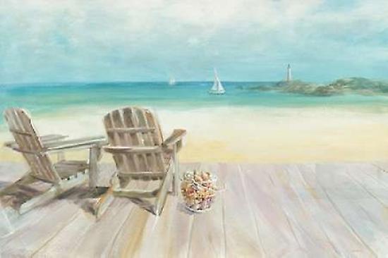 Seaside Morning no Window Poster