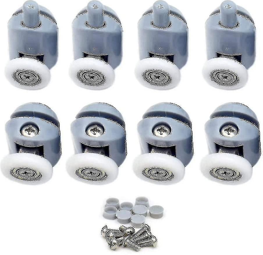 8-Piece Sliding Shower Door Roller Set