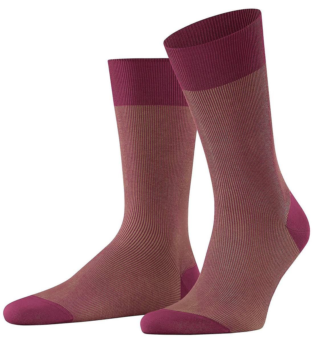Falke Fine Shadow Socks - Red Plum