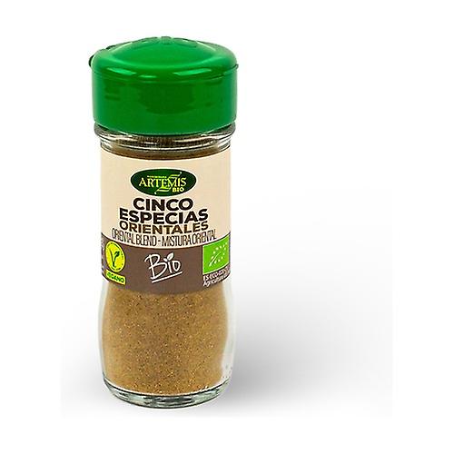 Mix of spices five types Bio 30 g of powder