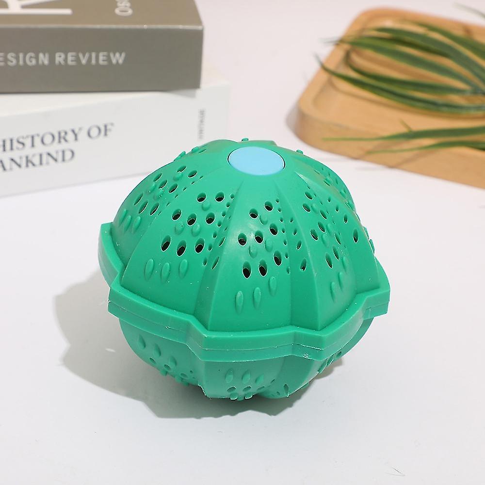 2-piece set of green laundry ball washing machine with laundry net-laundry ball without washing powd