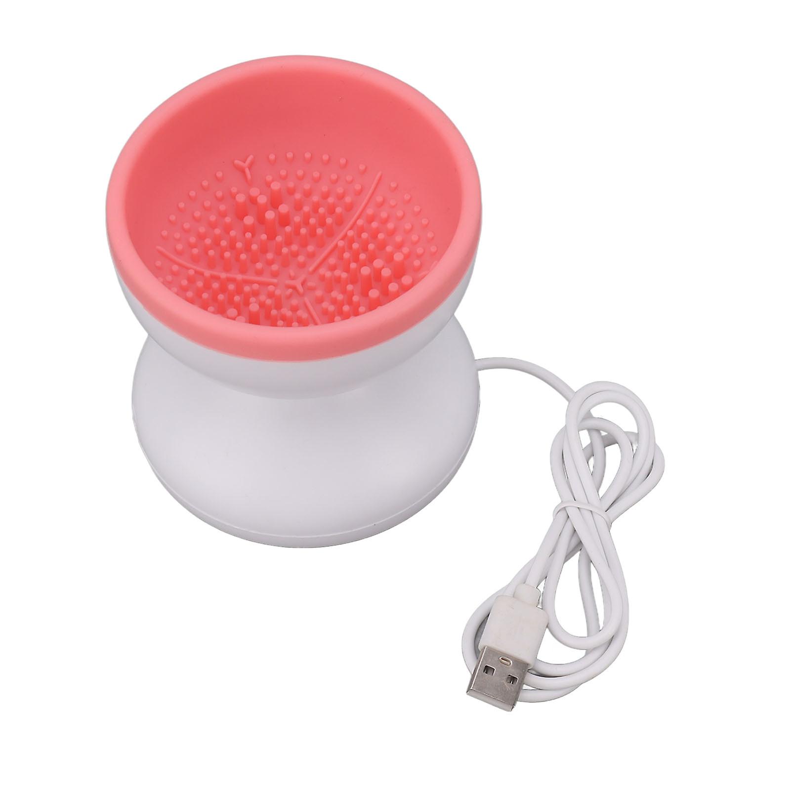 Compact USB-Powered Makeup Brush Cleaner for Automatic Cleaning