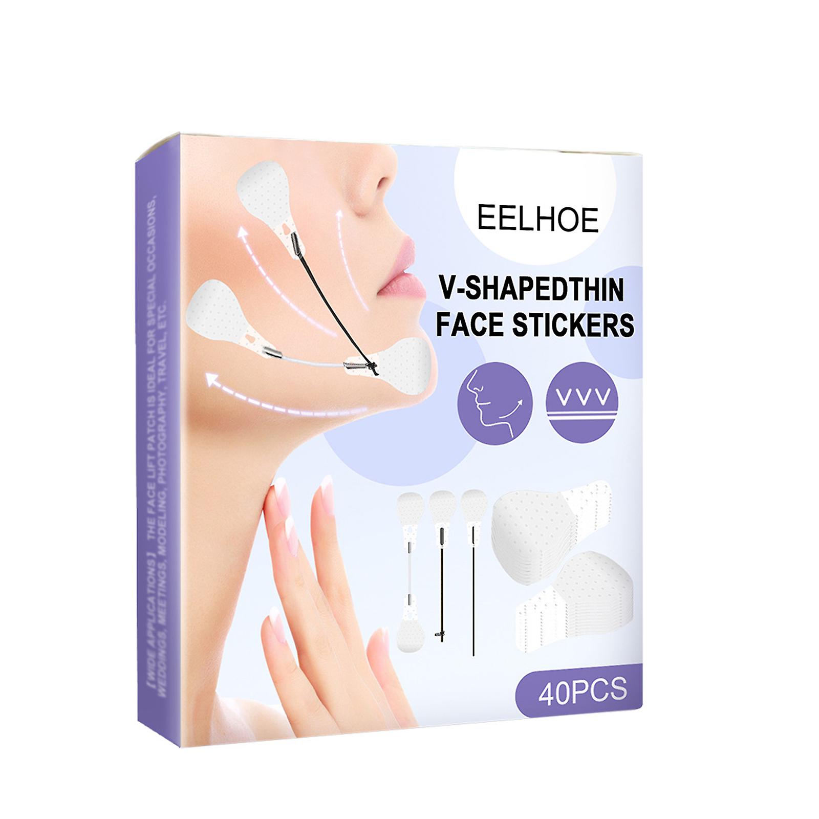 V-Shaped Face Lifting Stickers with Instant Lifting Effect & Long-Lasting Invisible Face and Neck Bands