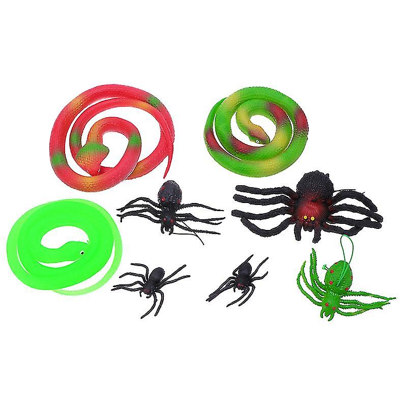 8pcs Spider Toy