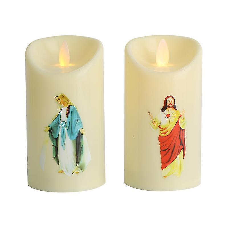 2pcs Electronic Candle Lights