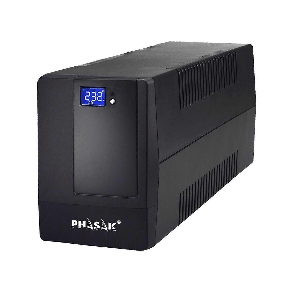 Uninterruptible Power Supply System Interactive UPS Phasak PH 9410 1000 VA
