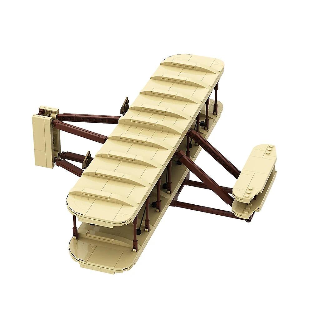 האחים רייטס עלון מטוס אבן בניין חלל רייטס פלייר דגם מטוסים לבנים צעצועים חינוכיים ילדים מתנה