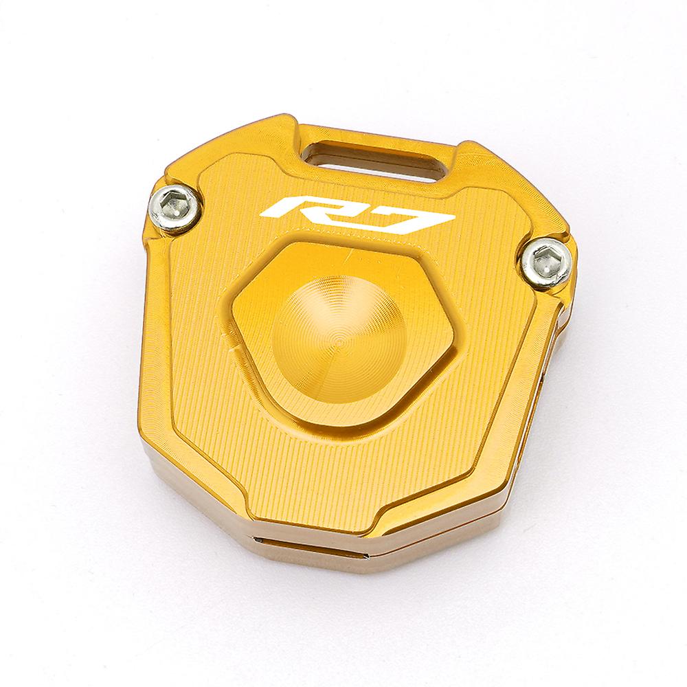 Universal Brand New Motorcycle Cnc Accessories Key Cover Cap Creative Keys Case Shell For Yamaha Yzf R7 Yzf-r7 Yzfr7 2022 2023