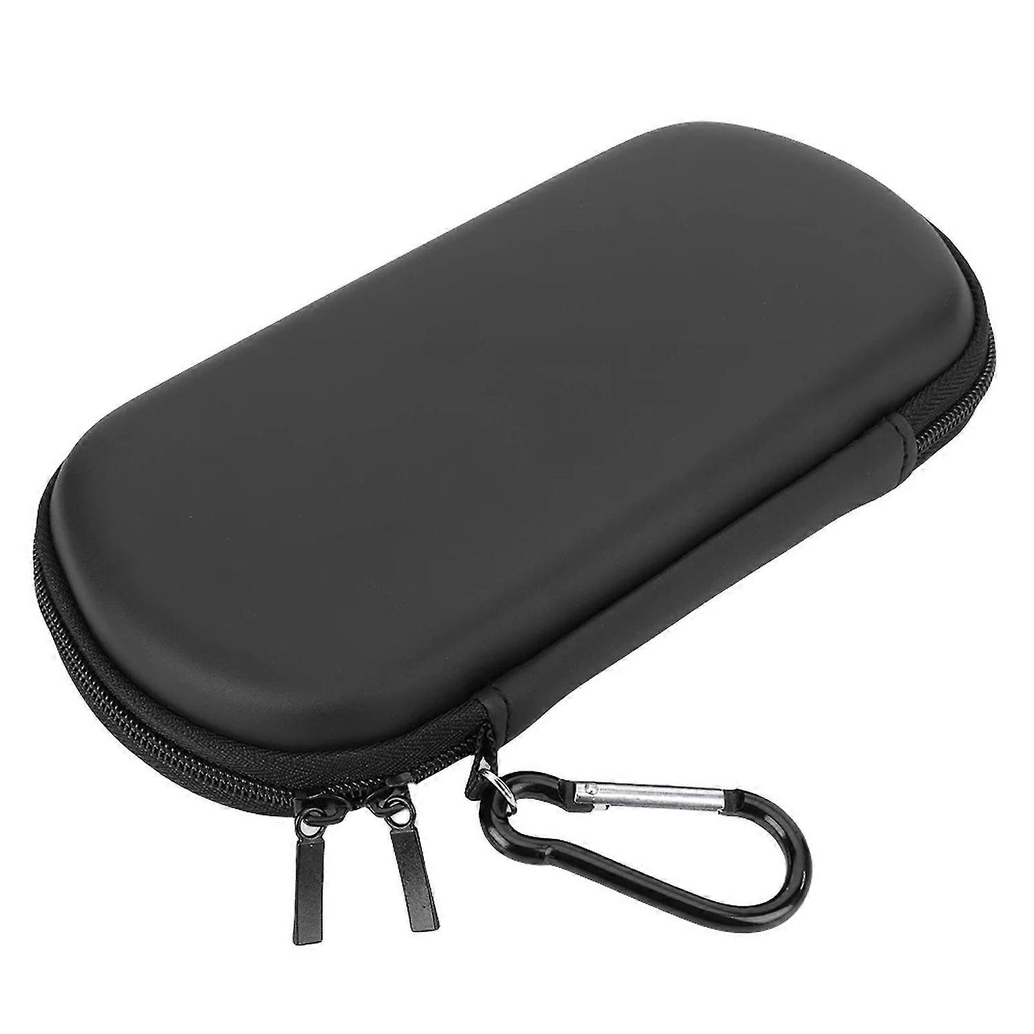 Game Console Case Shockproof Dustproof Hardness Case Soft Lining with Fixing Strap Mesh Pocket EVA C