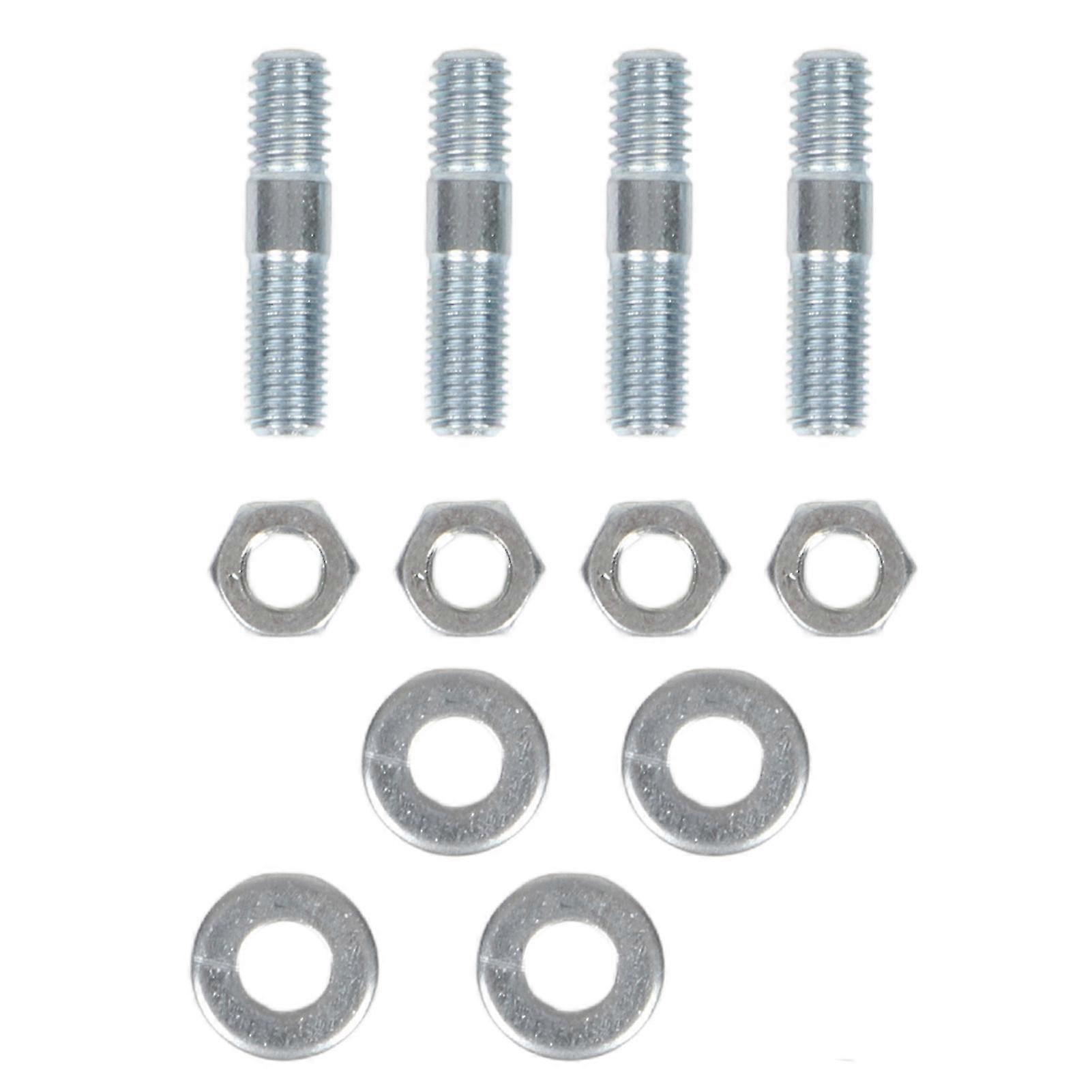 1-3/8in Long Carburetor Studs Set with Spacers compatible 5/16in Threads Intake Manifold