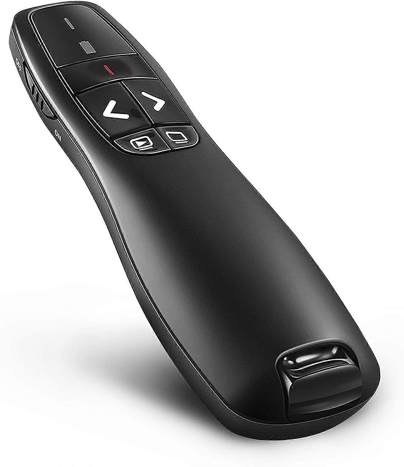 Wireless Presenter, Presenter Pointer, Hyperlink, Volume Control, USB Presentation for PowerPoint Demonstration