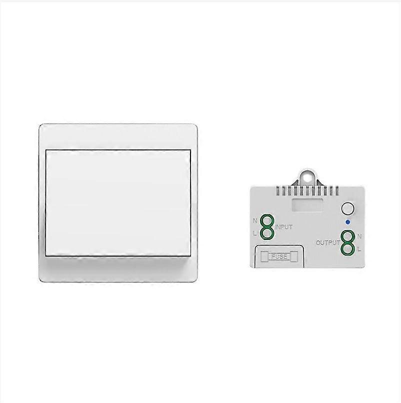 Self-powered wireless switch, battery-free, wireless remote control for lights and electrical appliances