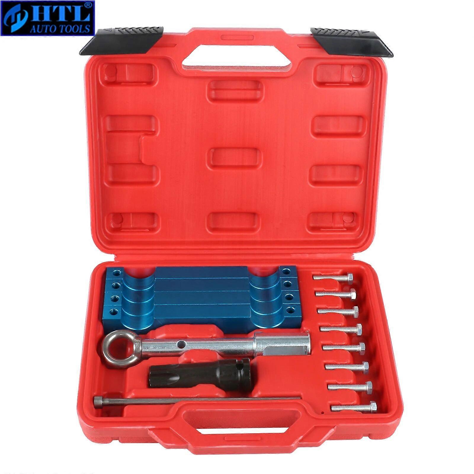 Timing Tool Set Camshaft Timing Alignment Tools For Mercedes Benz M157 M276 M278 with T100 and Injector Removal Puller Tool No.24433
