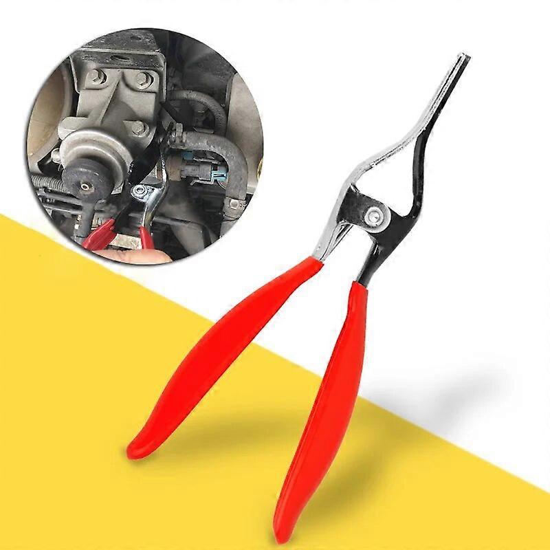 Automobile Tubing Oil Pipe Separation Clamp Joint Tightening Pliers Fuel Filters Hose Tube Buckle Removal Tools Car Pipe Tool ST1M237