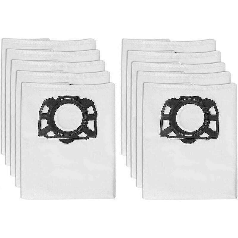 Lot de 10 Sacs Aspirateur Karcher WD4 WD5 WD6 Mv4 Mv5 Mv6