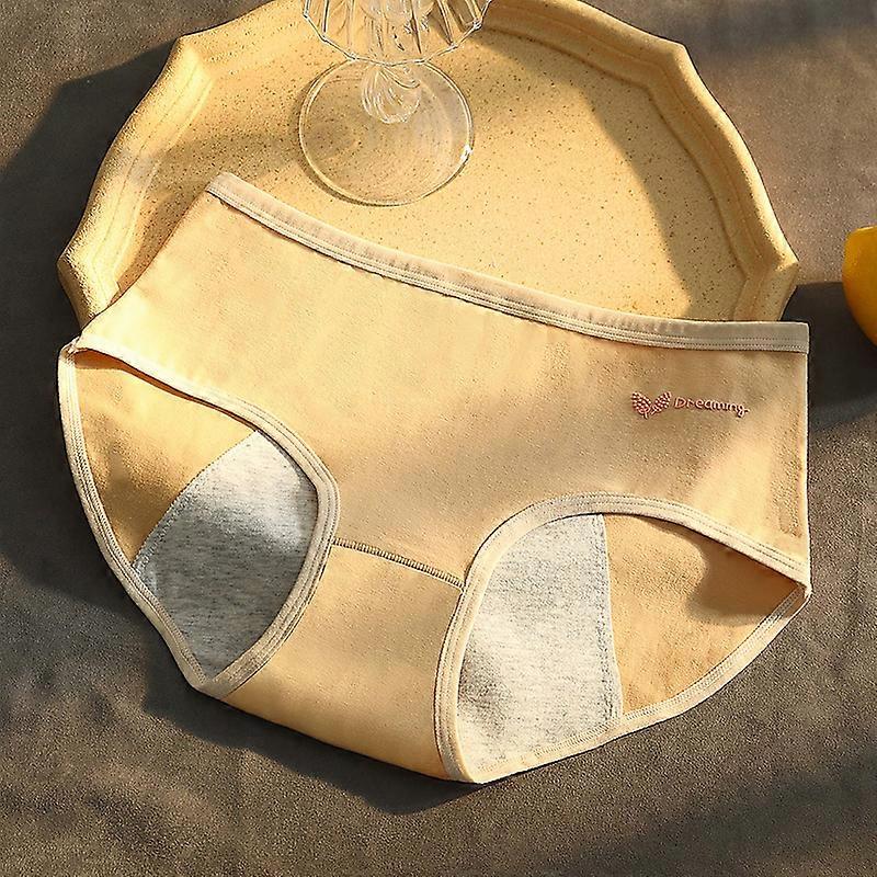 Redkid Menstrual Period Panties Women Cotton Plus Size Leakproof Period Underpants Breathable Female