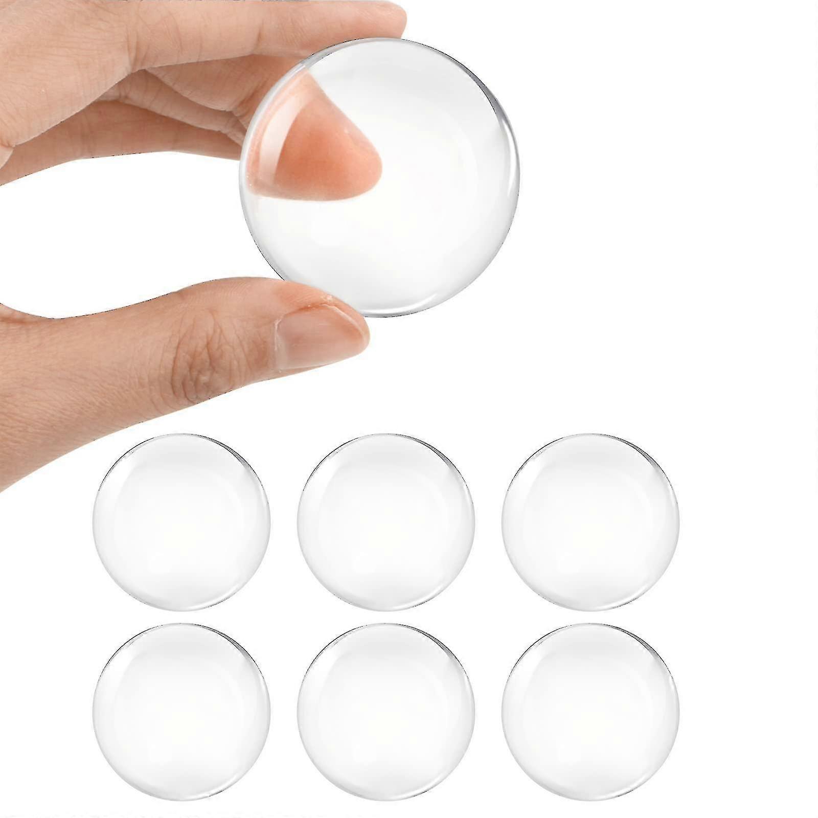 Türstopper Wandschutz, 6pcs wiederverwendbare Türstoßstange mit selbststarkem Klebstoff, leise, stoßdämpfend