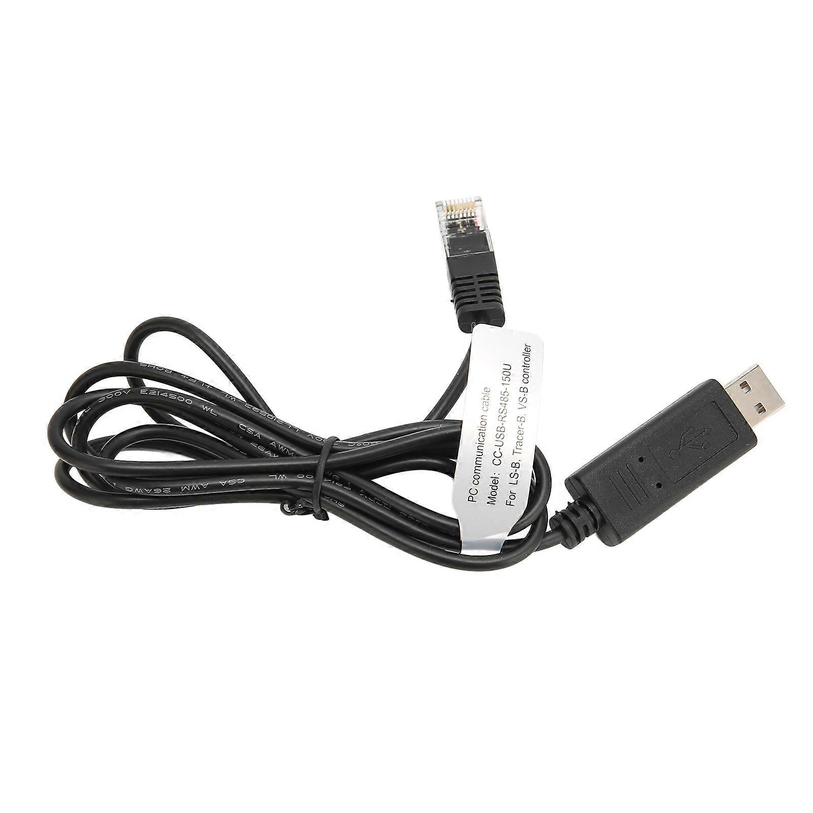 Usb To Rs 485 Pc Communication Cable 1.5meter Long Brass Portable Pc Communication Cable Replacement For Solar Connection