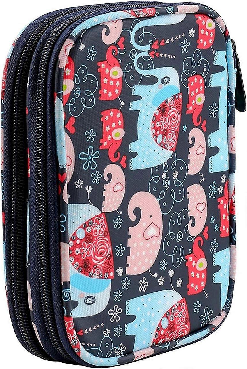 Circular Knitting Needle Crochet Bag, for Crochet Accessories and Tools, Practical and Lightweight, for Storing Crochet Wool, Knitting Needles and Ot