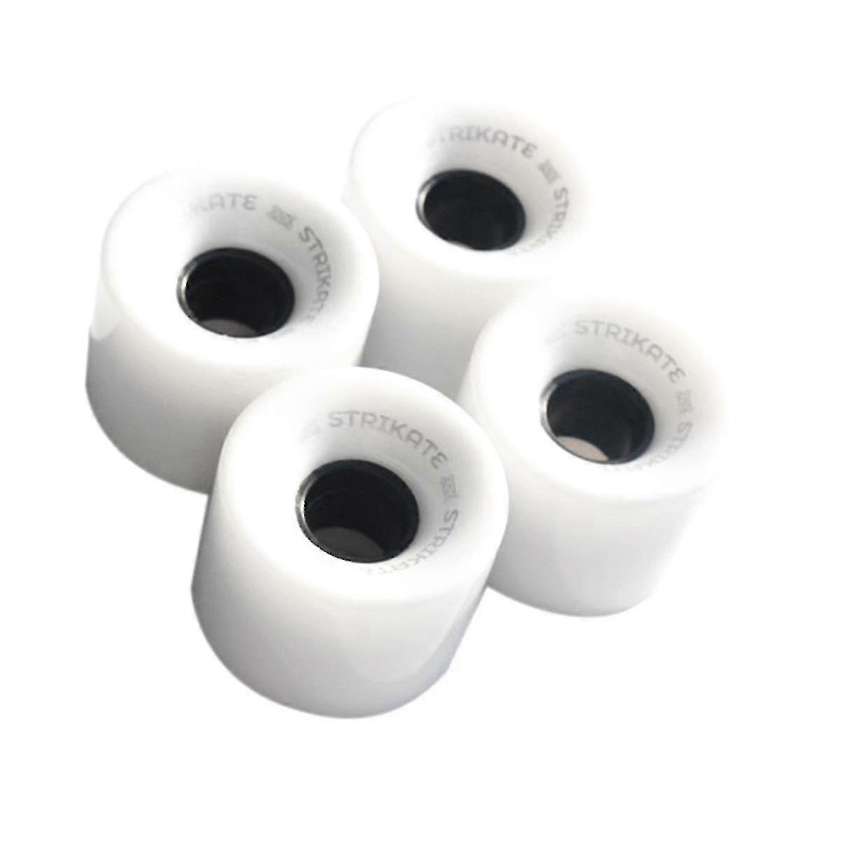 4pcs 60x45mm Cruiser Skateboard Räder Pu Räder Long Board Cruiser Räder, Weiß