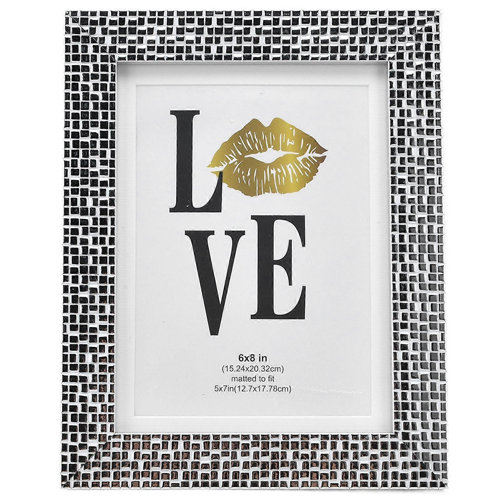 Modern Simple Style Photo Frame Rectangular Decorative Picture Frame for Home Office24.8x19.7CM