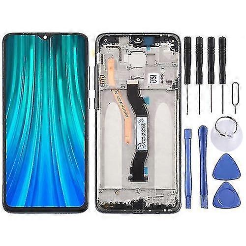 Xiaomi Redmi Note 8 Pro Lcd Screen And Digitizer Full Assembly With Frame (dual Sim Version) (black)