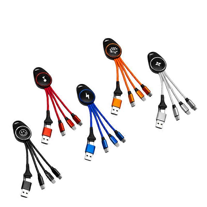 INF LED 5-in-1 Keychain with Data Cable