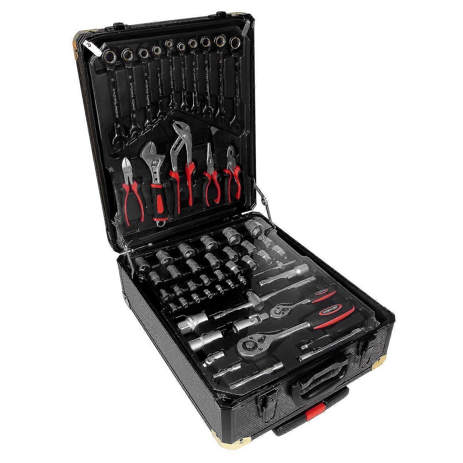 tool kit, bag with wheels - 408 parts