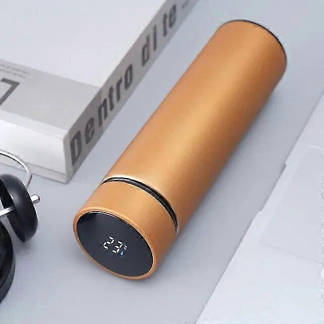 2024 New500ml Acier Inoxydable Smart Thermos Temperature Display Flacons Sous Vide Tasse À Café Thé Lait Mug Bouteille Thermo Bouteille D’eau