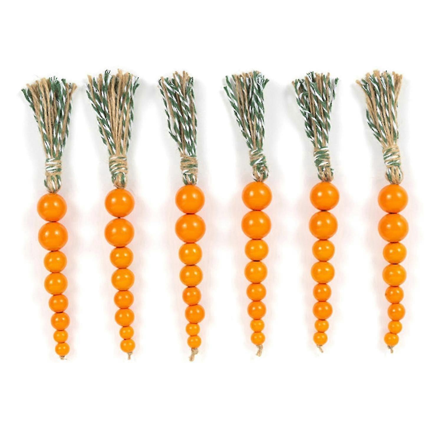 Artificial Lifelike Carrot Wooden Vegetable Fruit Carrot For Easter N