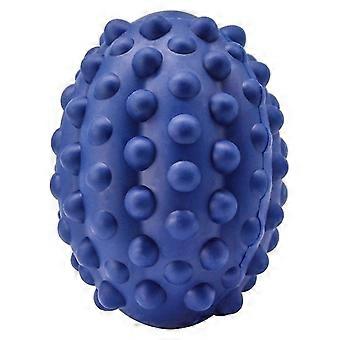 Hund Tygge Leker For Aggressive Chewers Stor Rase, Giftfri Naturgummi Knirkende Hund Toy1pcblue