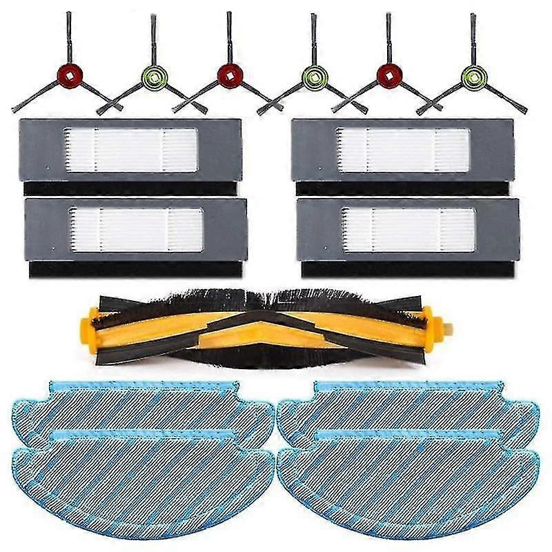 Robot Vacuum Main Side Brush Filter Mop Rag Parts