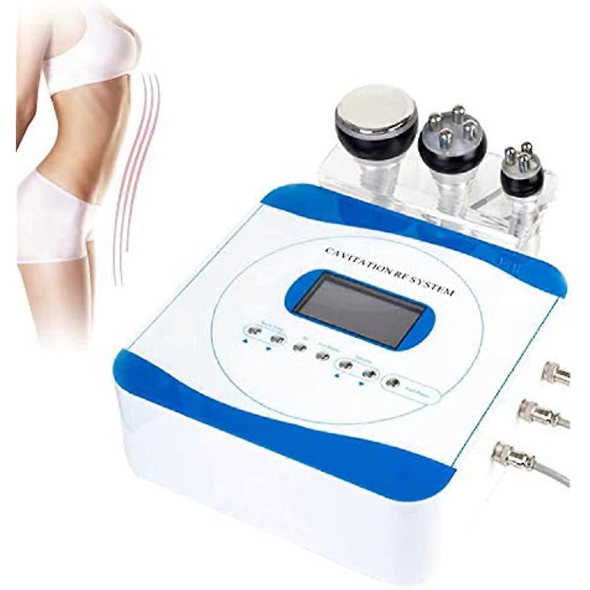 Household 3-In-1 Multi-Pole Radio Frequency Instrument  Body Shaping And Firming Beauty Machine  Desktop Negative Pressure Slimming Instrument