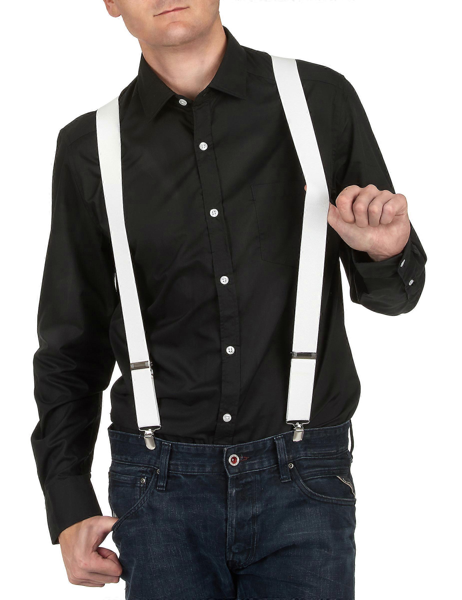 Adult white straps