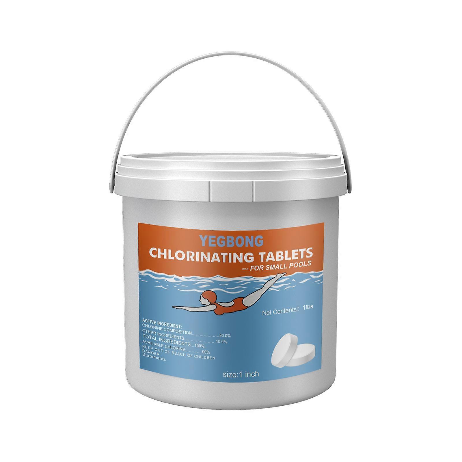 Chlortabletten für Schwimmbäder Langsam auflösende Poolreinigungstabletten für Pool-Spa-Brunnen