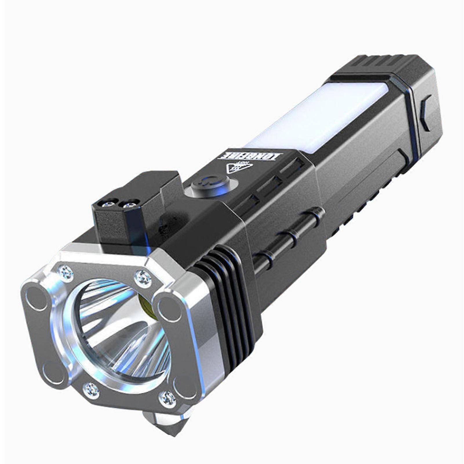 Multifunctional Window Breakers Flashlight Heavy Duty Practical Searchlights for Car Repairing