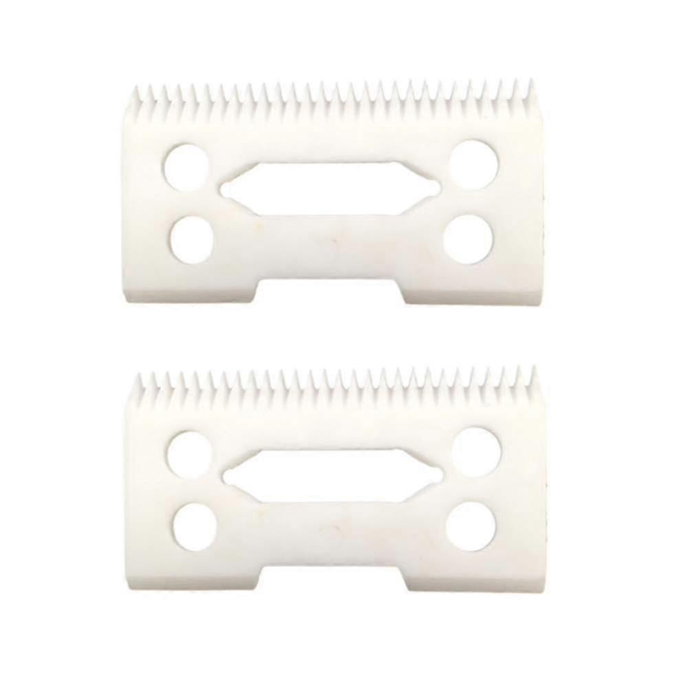 Professional Ceramic Clipper Blades 2 Hole2-hole Clipper Ceramic Blade Cutter,ceramic Clipper Replacement Blades(2pcs)