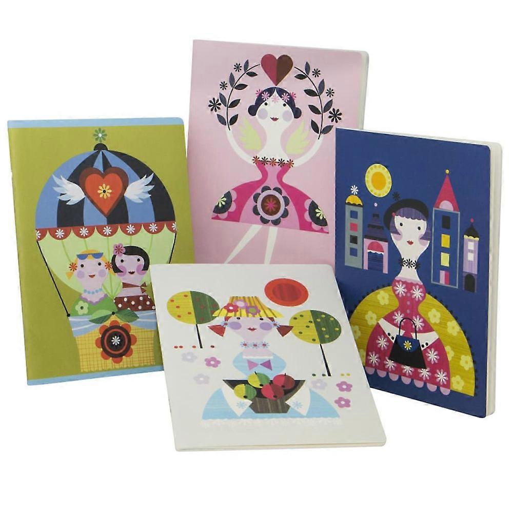 Lantern Studios Ellen G Cahier Exercise Book Set 4 Pieces Premium Quality Cahier