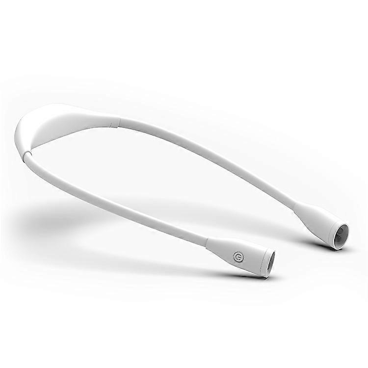 LED Neck Reading Light, Rechargeable 4-LED Hug LED Reading Neck Light with 3 Color Modes and Stepless Dimming, Reading LampWhite,2024 Ping