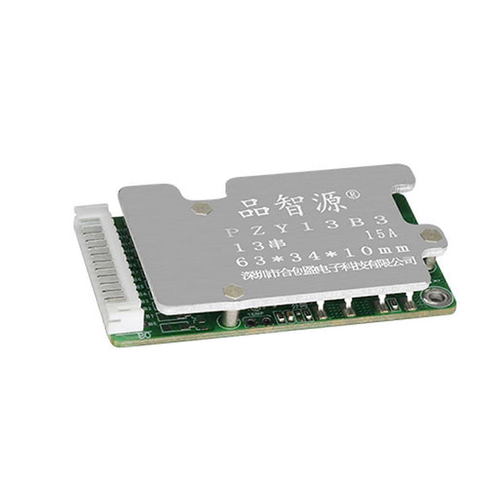 13S 48V 15 20 25 30 35A BMS آمنة ثلاثية بطارية ليثيوم مجلس حماية