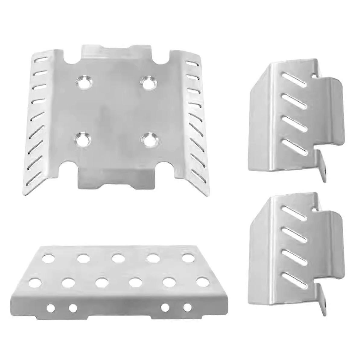 Metal Chassis Kit +Axle Cover Kit for 1/8 Allrock 1/8 H8h V1v2 RC Car Parts