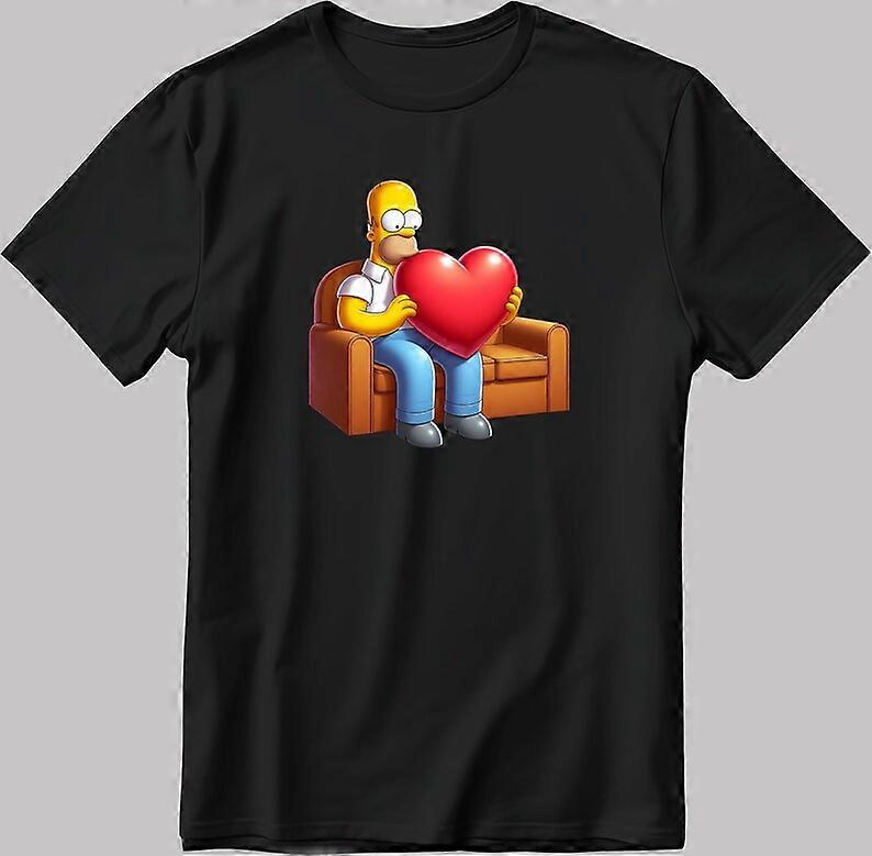Die Simpsons Valentinstag Kurzarm C461-BBO306