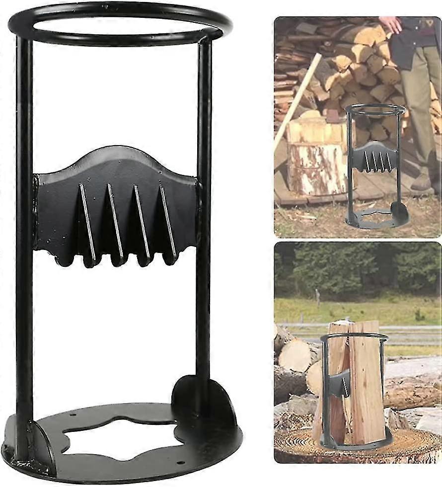 Manual Wood Splitter - Firewood Splitter - Splitting Tool - Black - Wood Splitter - Simple and Safe