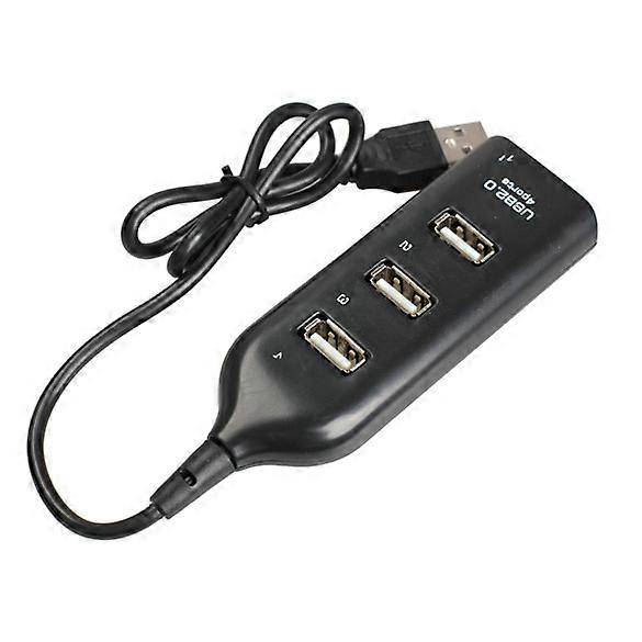 High Speed Universal USB Hub 4 Port USB 20 Hub with Cable Hub Socket Pattern Cord Wire Splitter Cable Adapter for Laptop PC