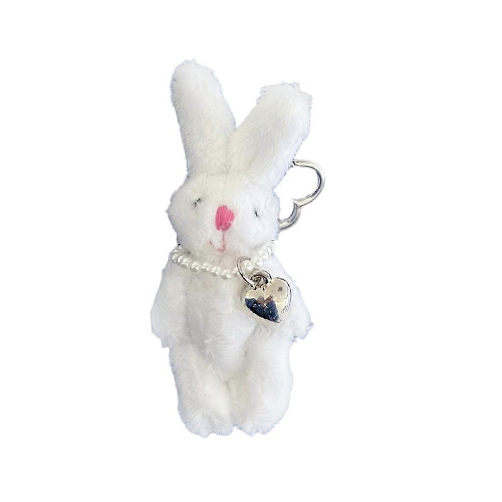 Animal Plush-Keychain Cute Rabbit Stuffed Toy Keyring Backpack Phone Chain