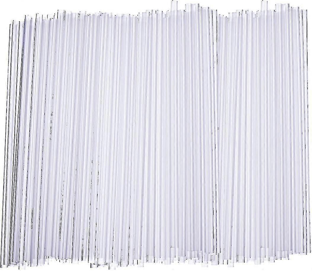[200 Pack] Disposable Plastic Drinking Straws - 6" High - Clear From Chuaidu