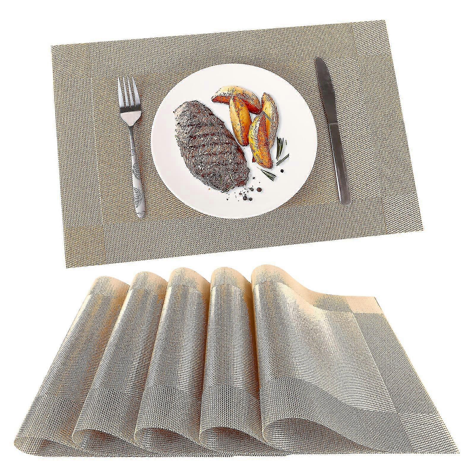 Set mit 6 waschbaren Tischsets