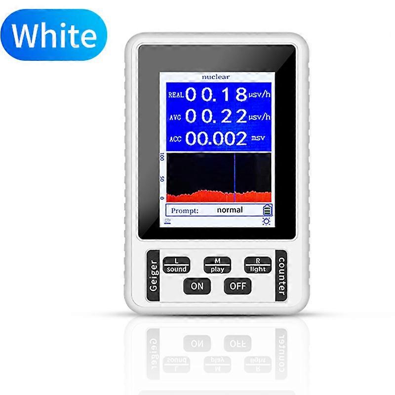 New BR-9B XR-1 Nuclear Radiation Detector Color Display Screen Geiger Counter Personal Dosimeter Detectors Beta Gamma X-ray